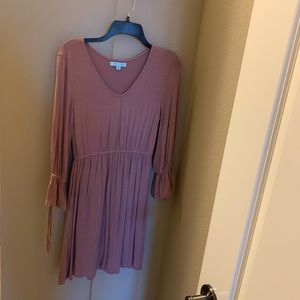 She + sky ruffle dress size S